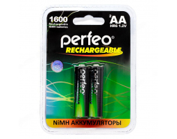 Аккумулятор Perfeo AA 1600mAh BL-2