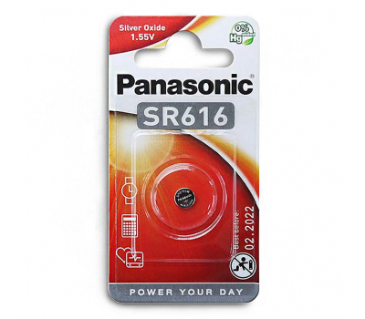 Батарейка PANASONIC SR616 BL-1