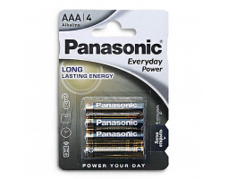 Батарейка алкалиновая PANASONIC Everyday Power  LR03 BL-4