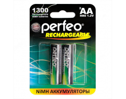 Аккумулятор Perfeo AA 1300mAh BL-2