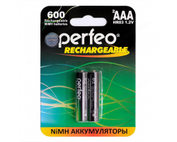 Аккумулятор Perfeo AAA 600mAh BL-2