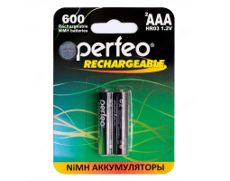 Аккумулятор Perfeo AAA 600mAh BL-2