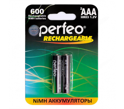 Аккумулятор Perfeo AAA 600mAh BL-2