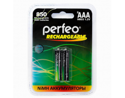 Аккумулятор Perfeo AAA 850mAh BL-2