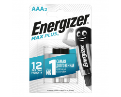 Батарейка алкалиновая ENERGIZER Max Plus LR03 BL-2