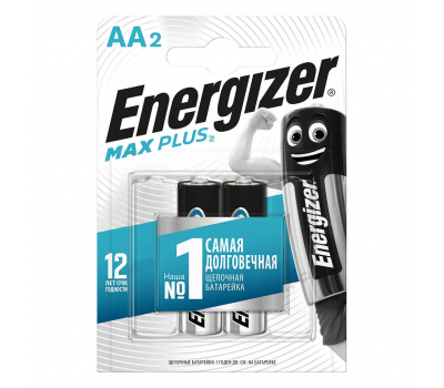 Батарейка алкалиновая ENERGIZER Max Plus LR6 BL-2