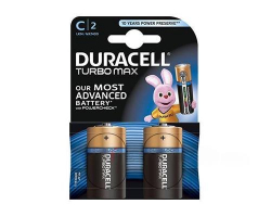 Батарейка алкалиновая DURACELL Turbo Max LR14 BL-2