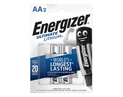 Батарейка для фото ENERGIZER Ultimate Lithium AA L91 BL-2