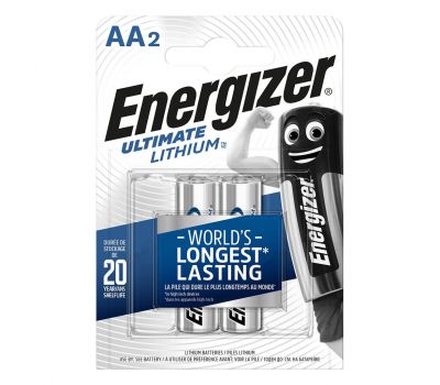 Батарейка для фото ENERGIZER Ultimate Lithium AA L91 BL-2