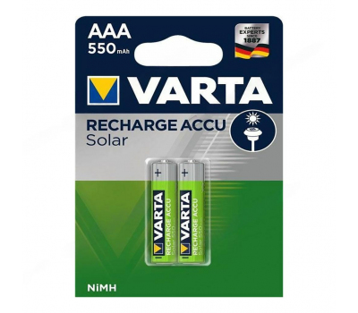 Аккумулятор VARTA RECHARGE ACCU Solar HR03 NiMH 550 mAh BL-2