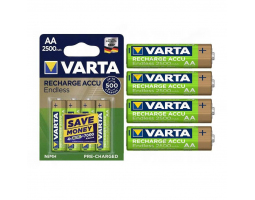 Аккумулятор VARTA RECHARGE ACCU Endless HR6 NiMH 2500 mAh BL-4