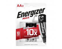 Батарейка алкалиновая ENERGIZER MAX LR6 BL-2 E91