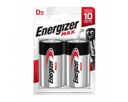 Батарейка алкалиновая ENERGIZER MAX LR20 BL-2 E95