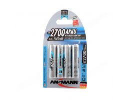 Аккумулятор ANSMANN AA/HR6 2700mAh BL-4