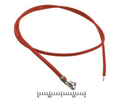 Разъем: H 2,54 mm AWG26 0,3m red                          