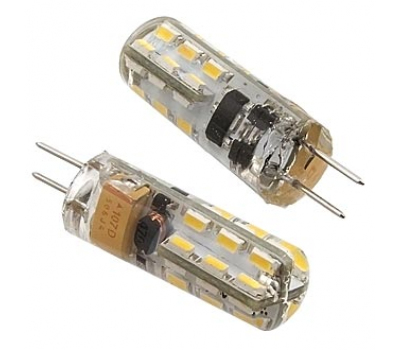 Освещение для автомобиля: G4 A/DC 12-20V 24LED3014 9L 1,2W WW