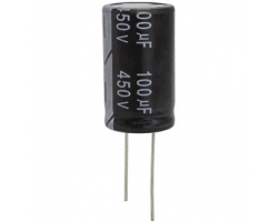 Конденсатор: 100 UF   450V 105*C 18*30 (JWCO)